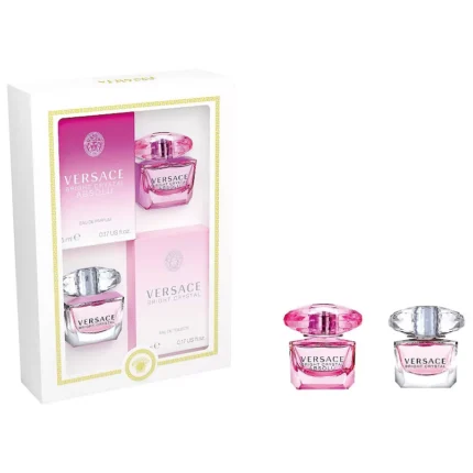 Versace Mini Bright Crystal and Bright Crystal Absolu Set *PRE-ORDEN*