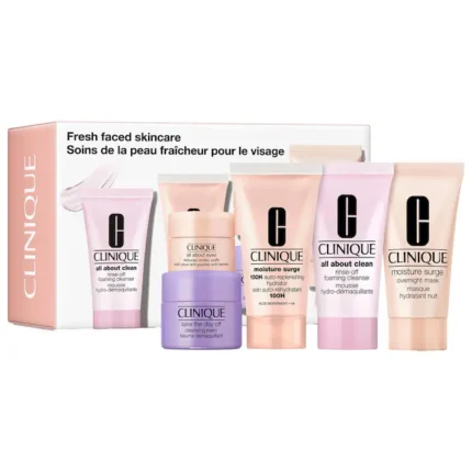 CLINIQUE Exclusive Fresh Faced Skincare Set PRE-ORDEN