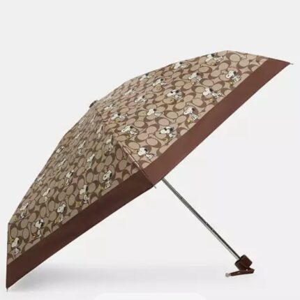Coach X Peanuts Uv Protection Mini Umbrella